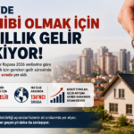 Türkiye’de Ev Sahibi Olmak İçin Ortalama 12,6 Yıllık Gelir Gerekiyor