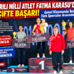 Ağrılı Milli Atlet Fatma Karasu’dan Çifte Başarı: Genel Klasmanda İkinci, Türk Sporcular Arasında Birinci!